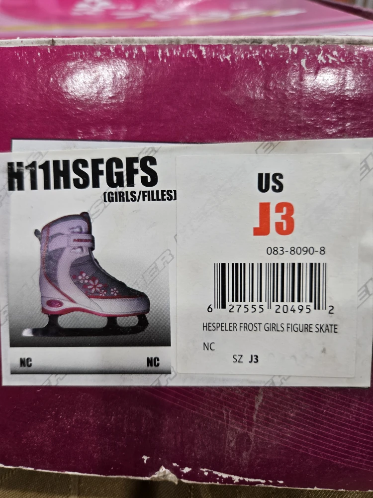 Hespeler Frost Girls Figure Skates - US J3 - photo 3