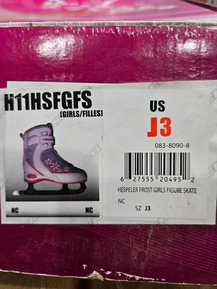 Hespeler Frost Girls Figure Skates - US J3 image indicator(3)