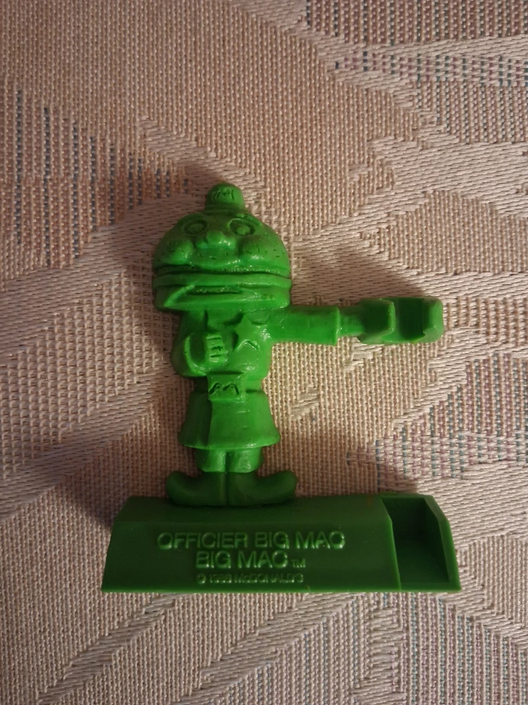 Vintage 1986 McDonald's Officer Big Mac Pencil Holder