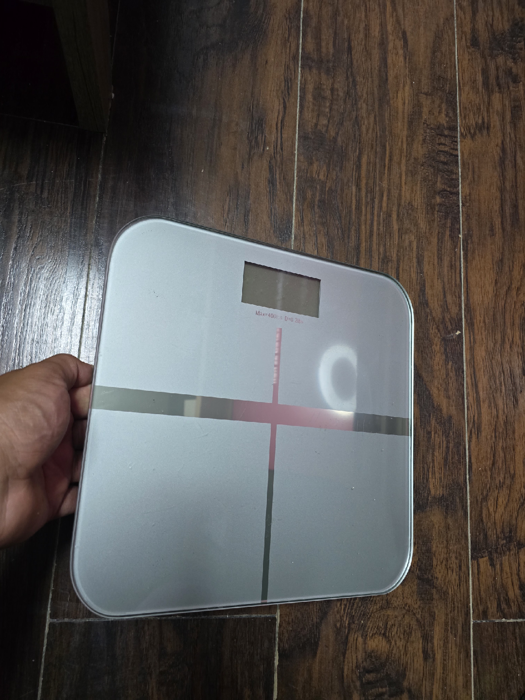Digital Body Weight Scale - Silver - photo 2