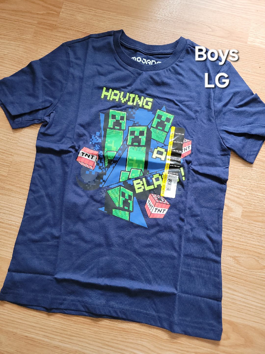 Minecraft Boys LG T-Shirt