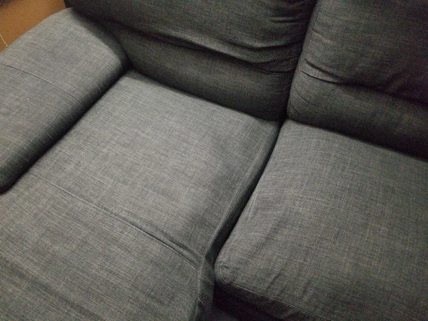 Grey Fabric Sofa Sectional With Storage - photo 3