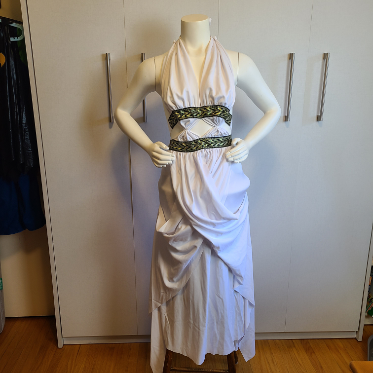Greek Goddess costume from Spirit for $10!