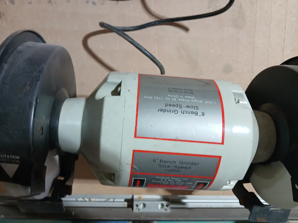 8" Bench Grinder Slow-Speed thumbnail