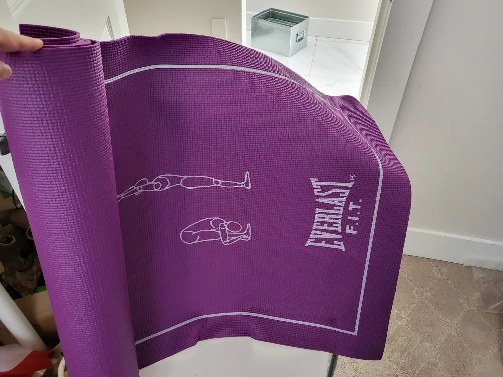 Everlast F.I.T. Purple Yoga Mat image indicator(2)