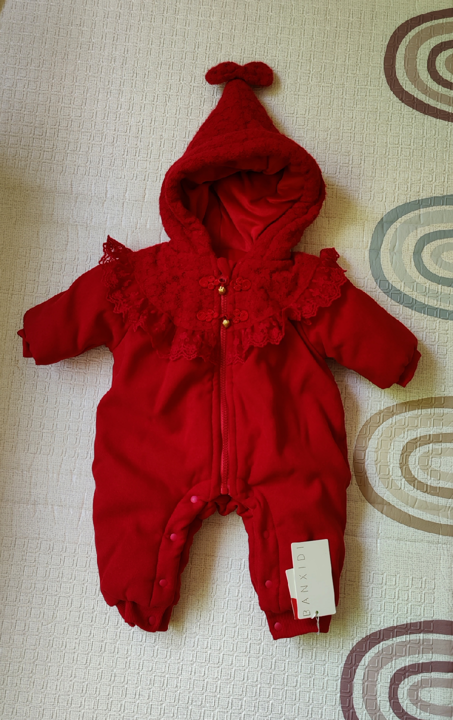 New Baby Romper Christmas suite winter clothes - photo 2