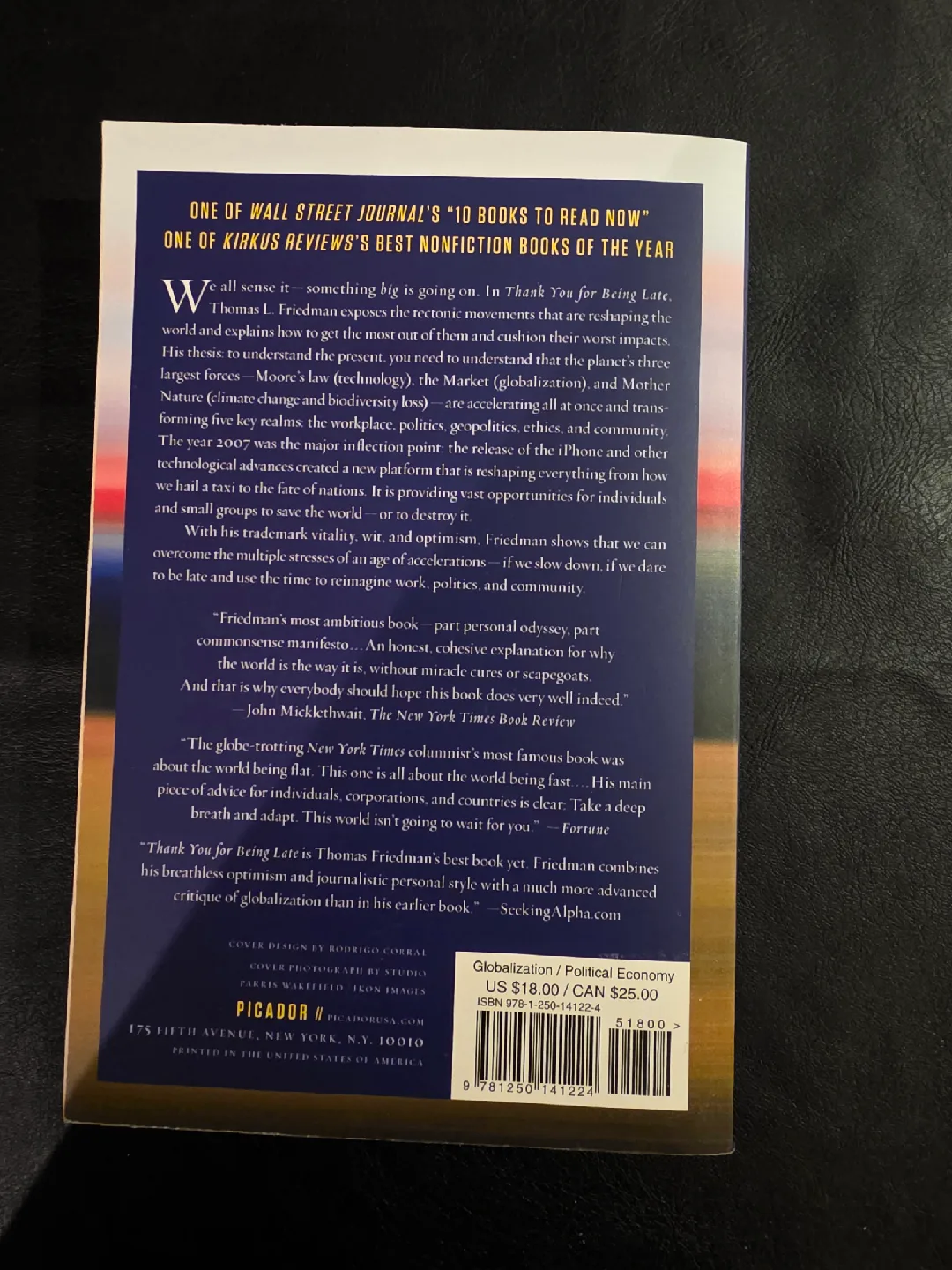 Thank You for Being Late by Thomas L. Friedman image indicator(2)