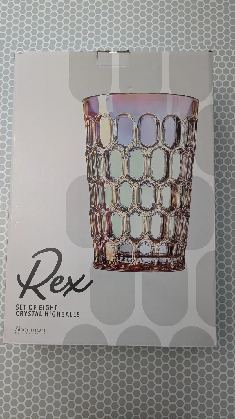 Shannon Crystal Rex Highballs - Set of 8 thumbnail
