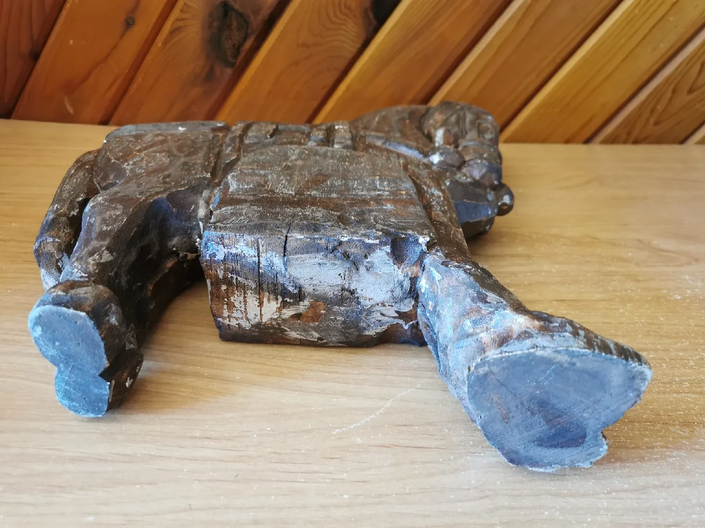 Large Vintage Wooden Horse image indicator(4)