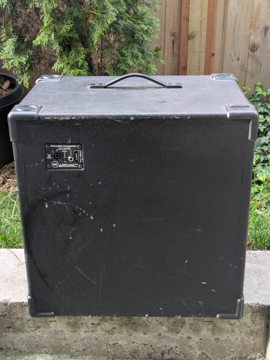 GK 410MBE 4 Ohms Bass Cab 800 Watts - photo 4