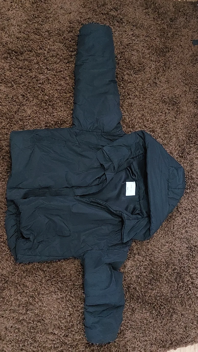 Jimmy Key Black Puffer Jacket - Medium image indicator(4)