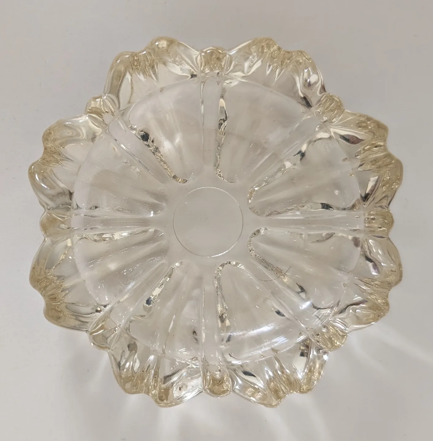 Vintage 60's Daisy Brilliance Cut Ashtray thumbnail