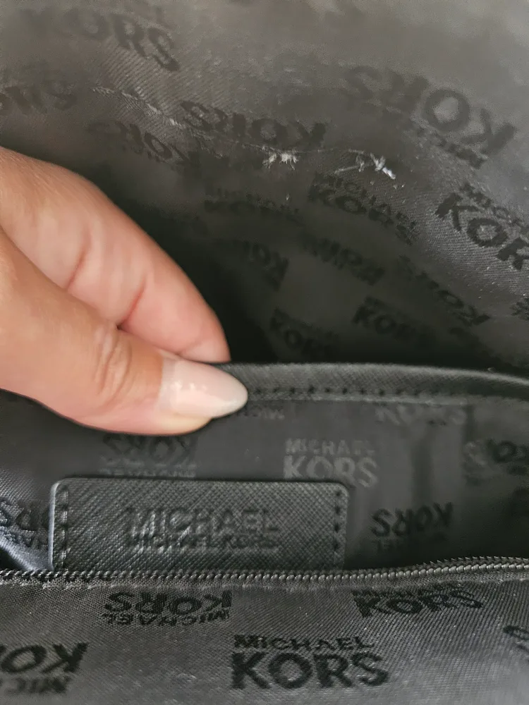 Michael Kors Black Backpack image indicator(2)
