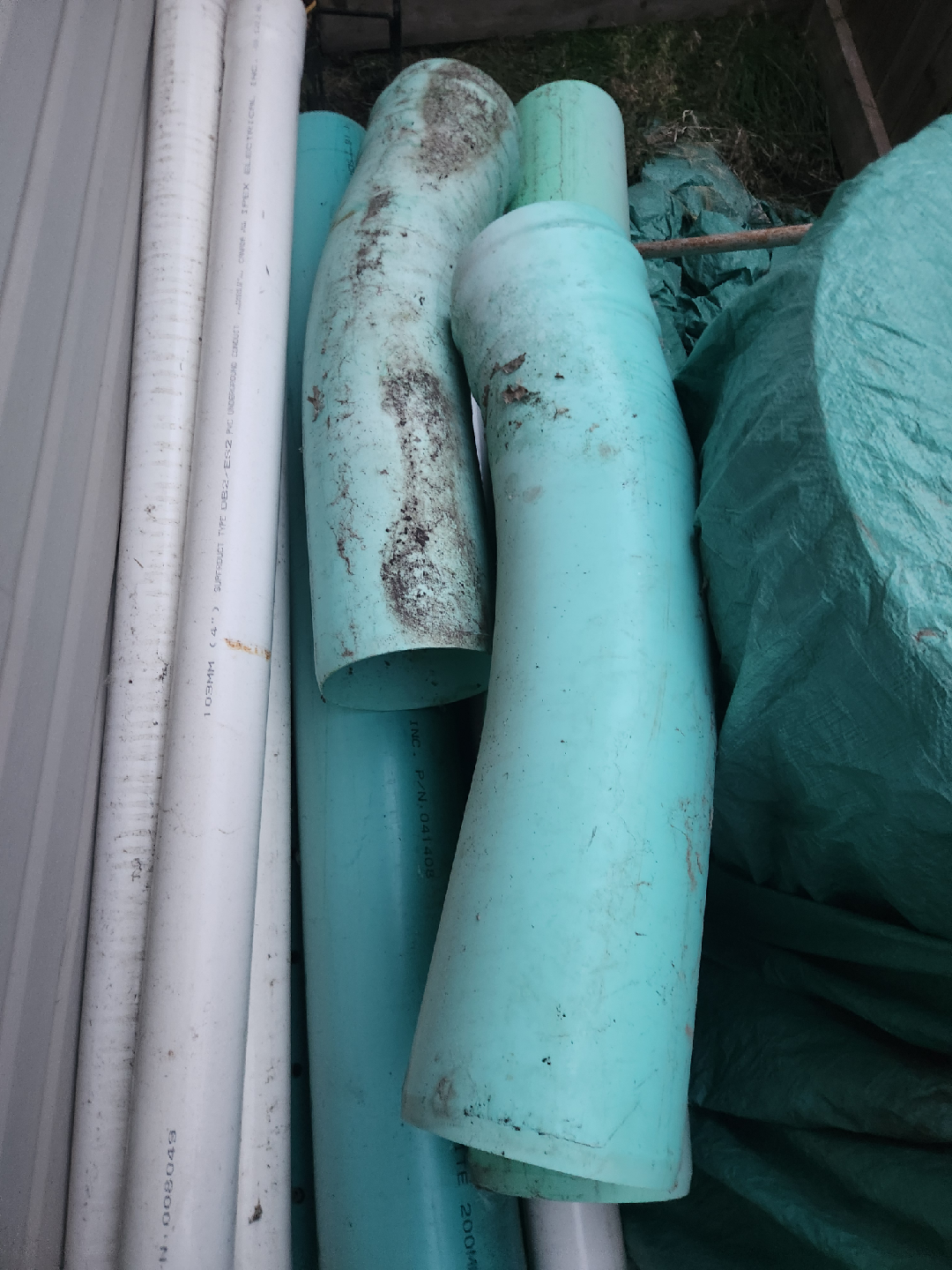 4" and 8" PVC Pipes - photo 5