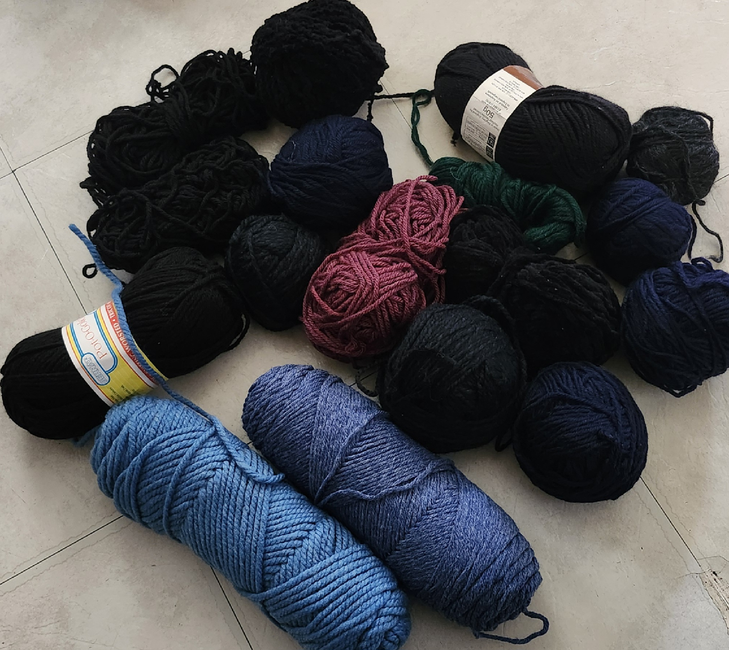 Lot of Yarn - Various Colours