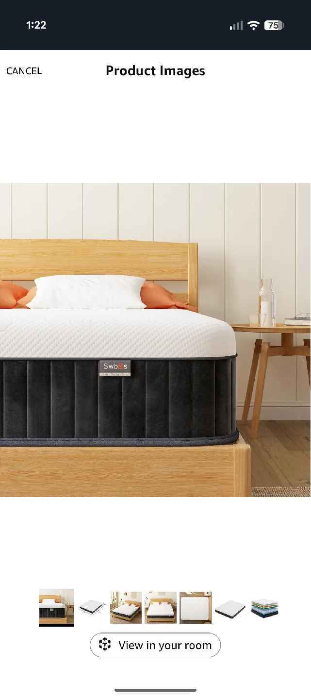 Swbvs Queen Mattress - 10 inches