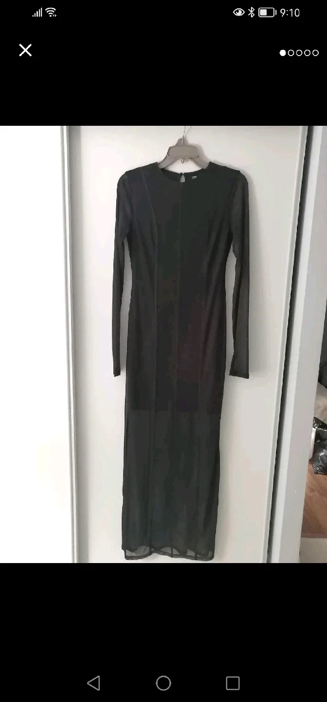 NEW WITH TAGS!!! Zara printed tulle dress image indicator(2)