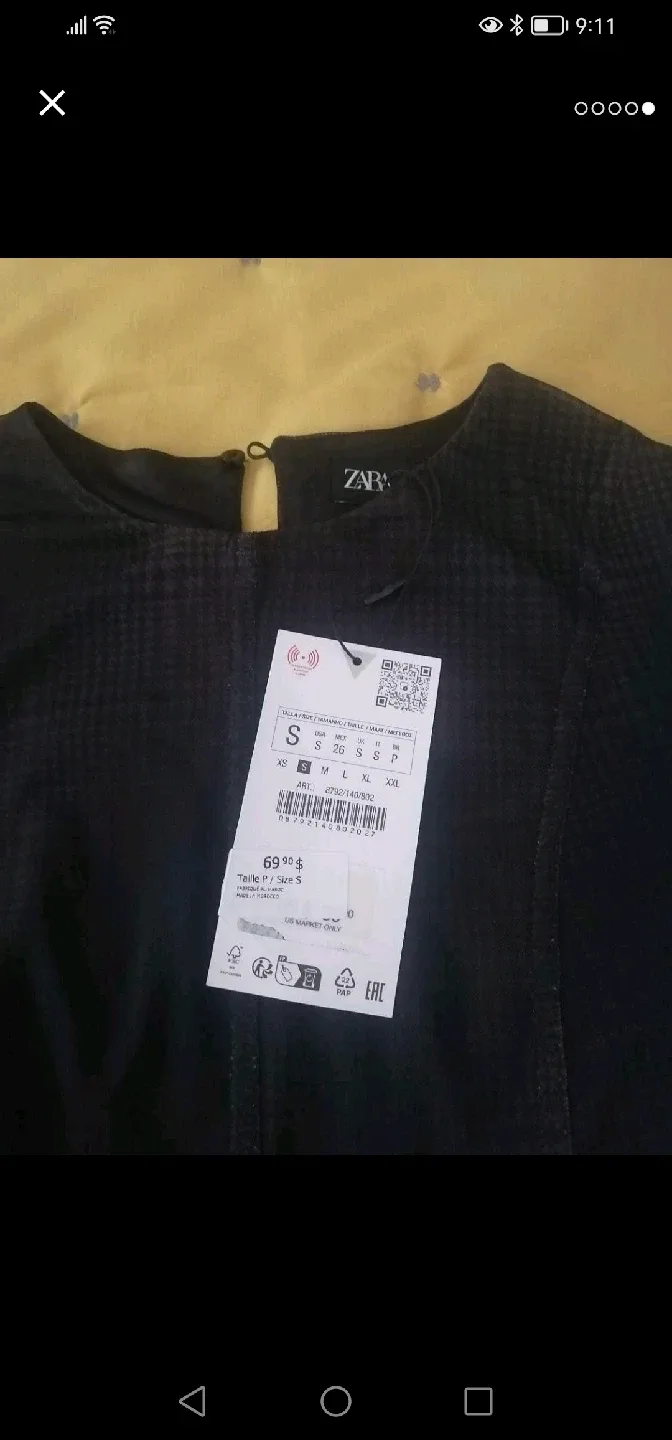 NEW WITH TAGS!!! Zara printed tulle dress image indicator(4)