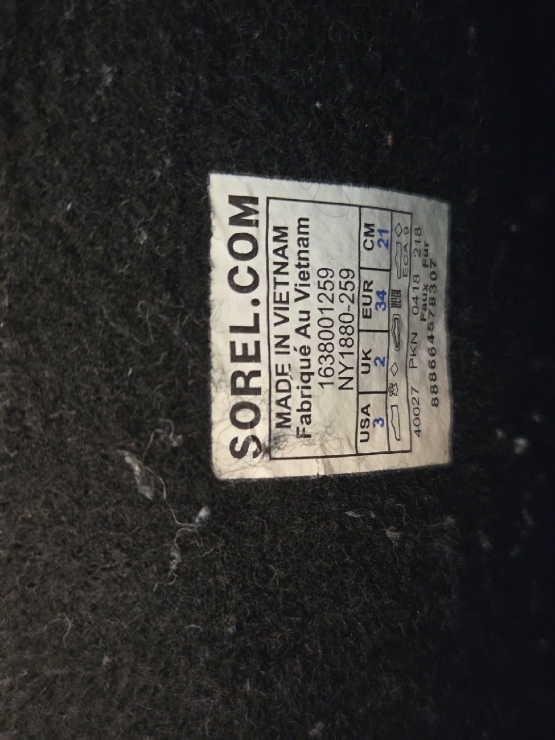 Sorel Winter Boots - Kids Size 3 - photo 4