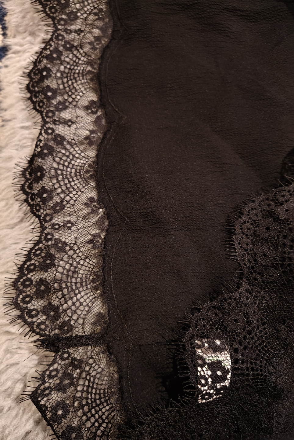 Aerie Black Lace Trim Skirt - Size XS - photo 2