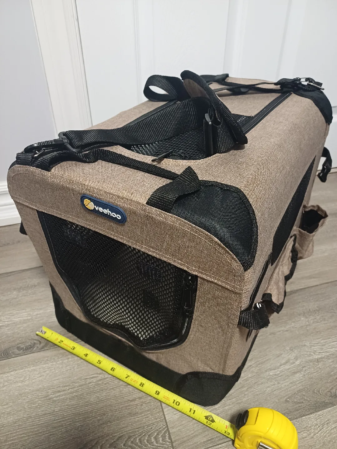 Veehoo Pet Carrier - Brown image indicator(2)