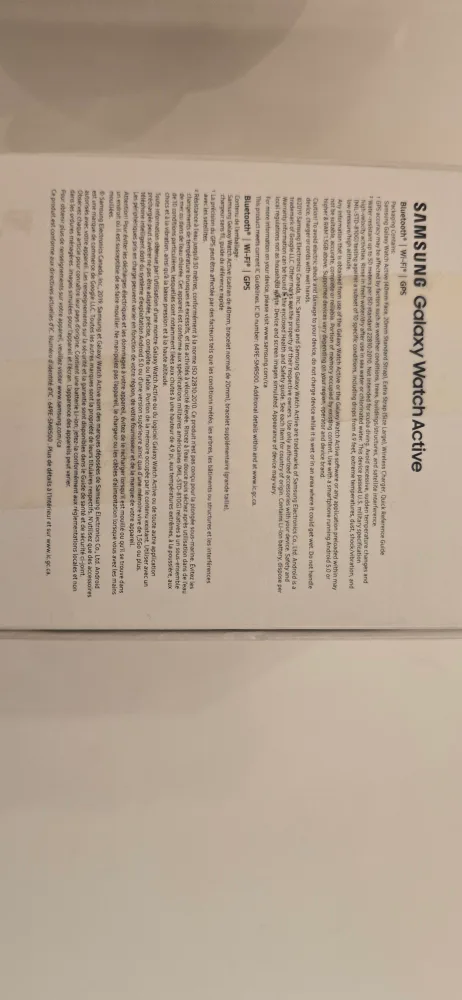 Samsung Galaxy Watch Active Rose Gold image indicator(3)