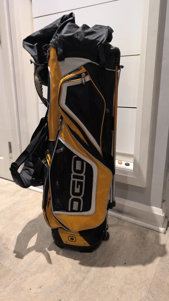 Ogio Golf Stand Bag - Black & Gold