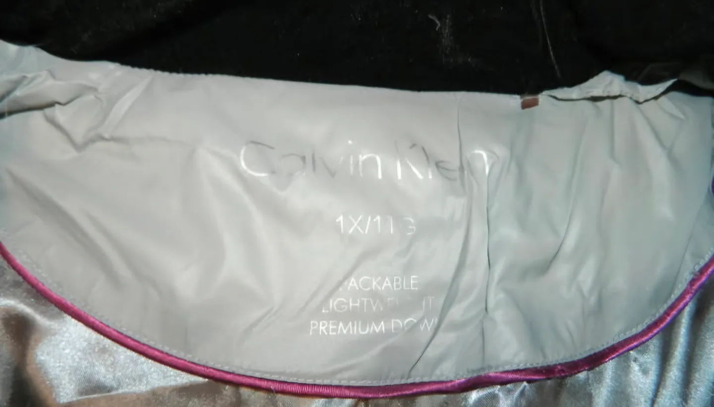 Calvin Klein Packable Lightweight Premium Down Puffer Coat 1X image indicator(2)