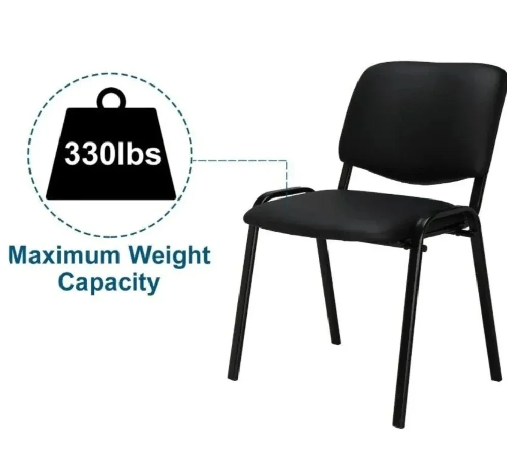 Black Office/Meeting Room Chairs - Set of 5 image indicator(5)