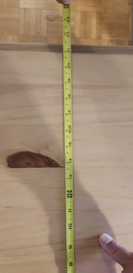 Extendable Coffee Table - Light Wood & Black Base image indicator(7)