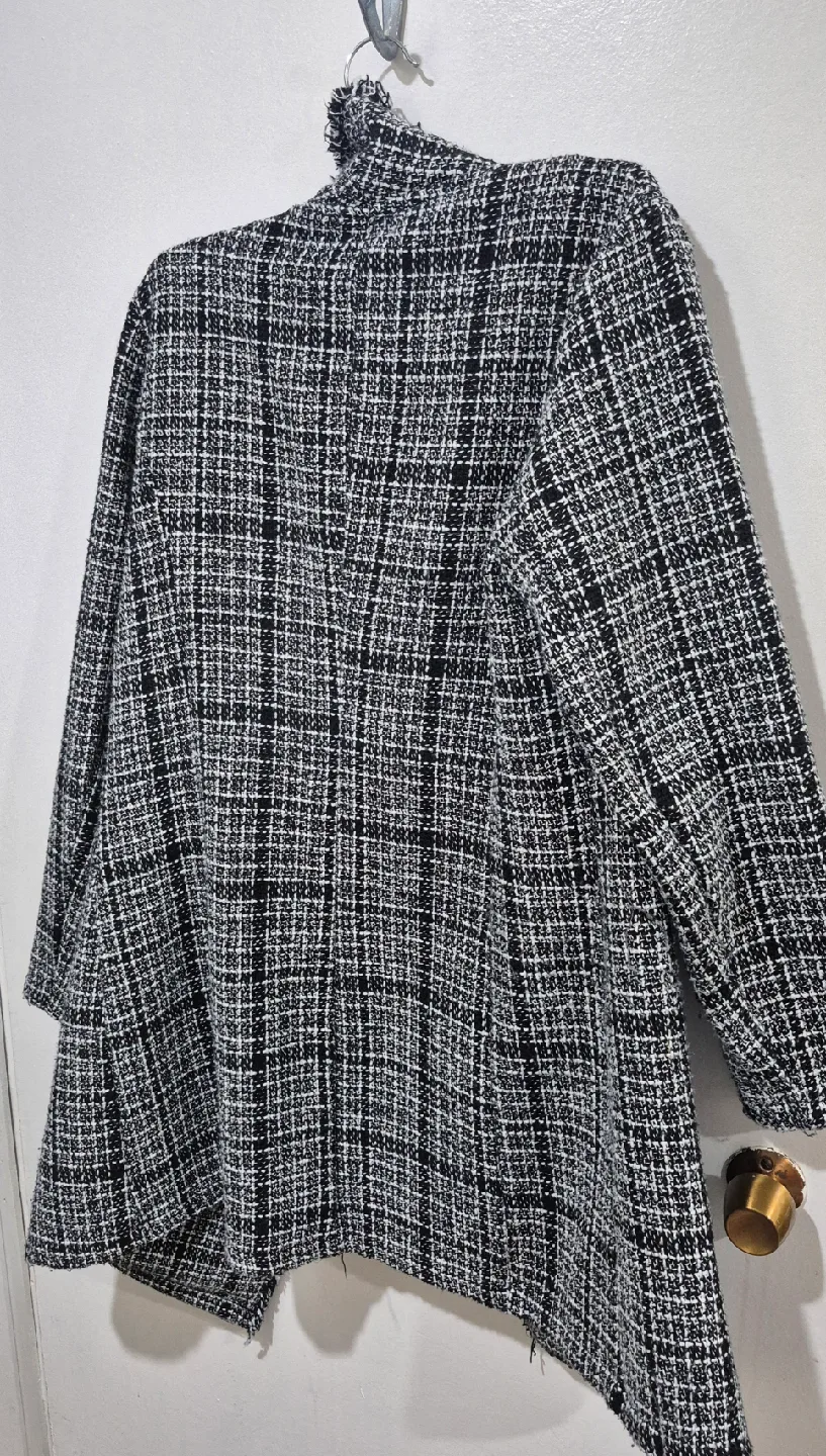 Tweed Blazer - Black & White image indicator(2)