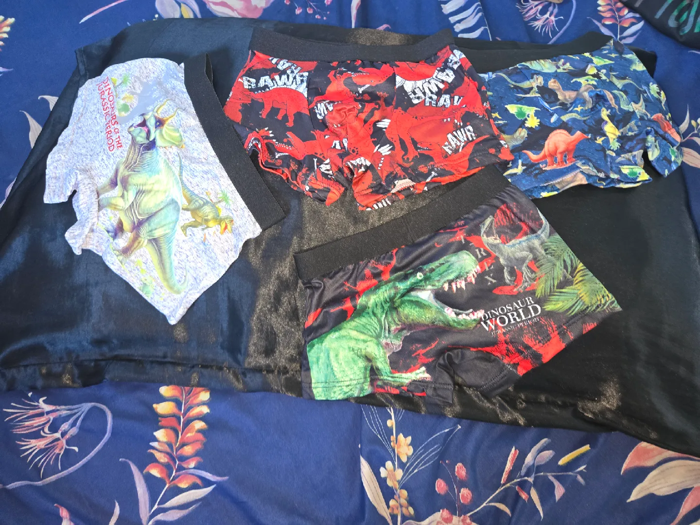 Dinosaur Print Boys Underwear - Size 4Y✨️🩲 image indicator(3)