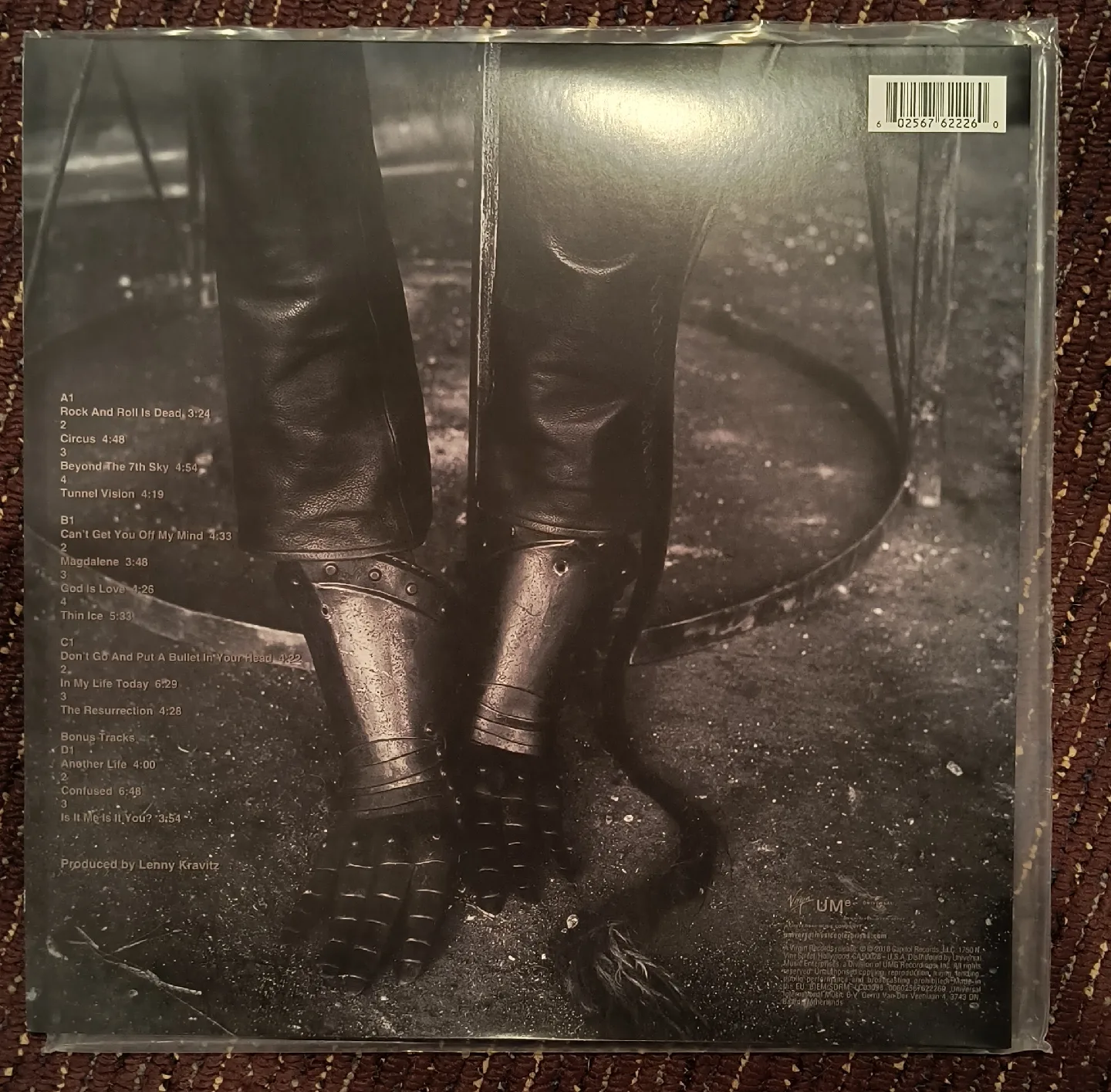 Lenny Kravitz - Circus Vinyl Record NM image indicator(2)