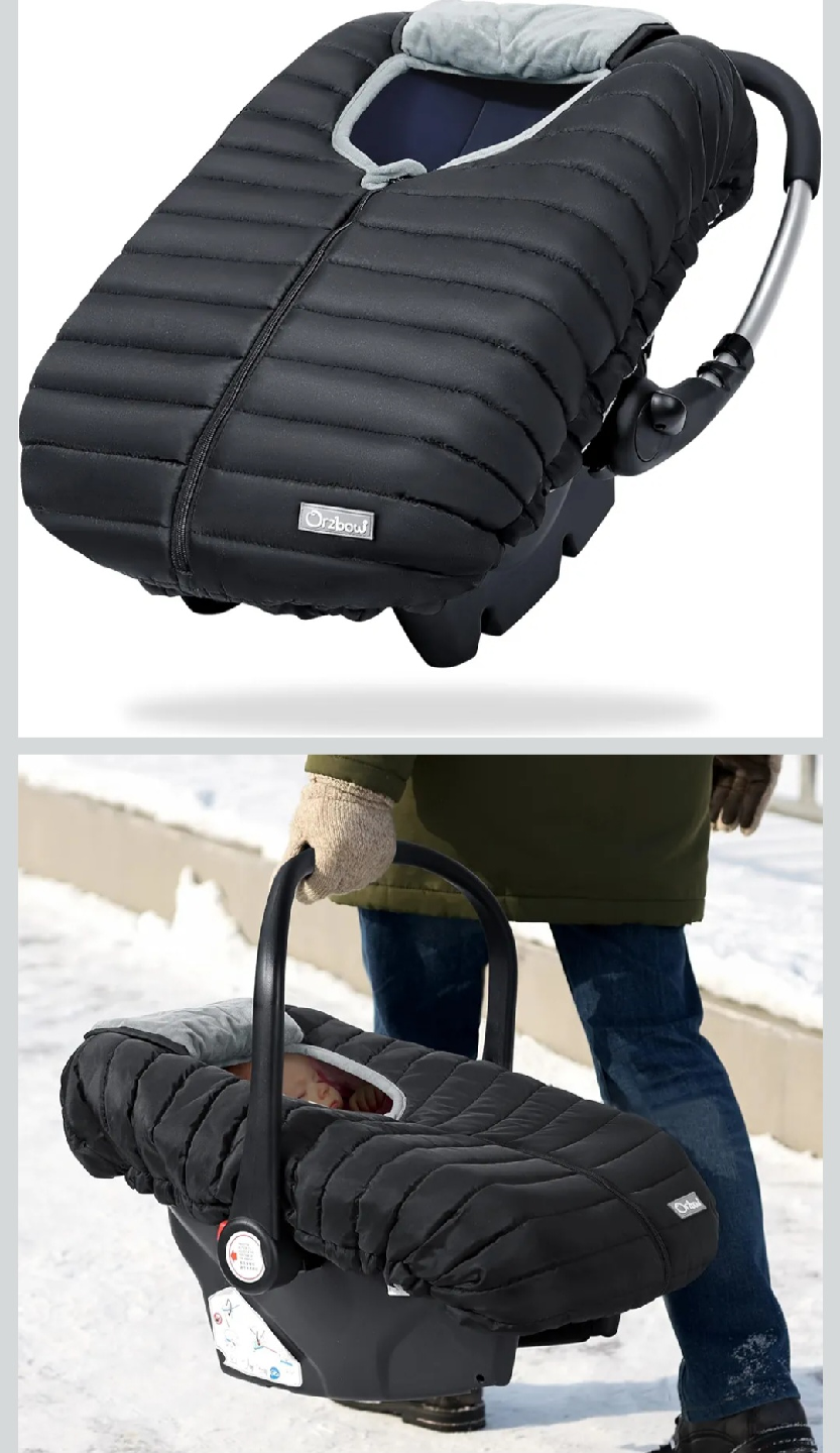 Orzbow Infant Carseat Snow and Rain Cover