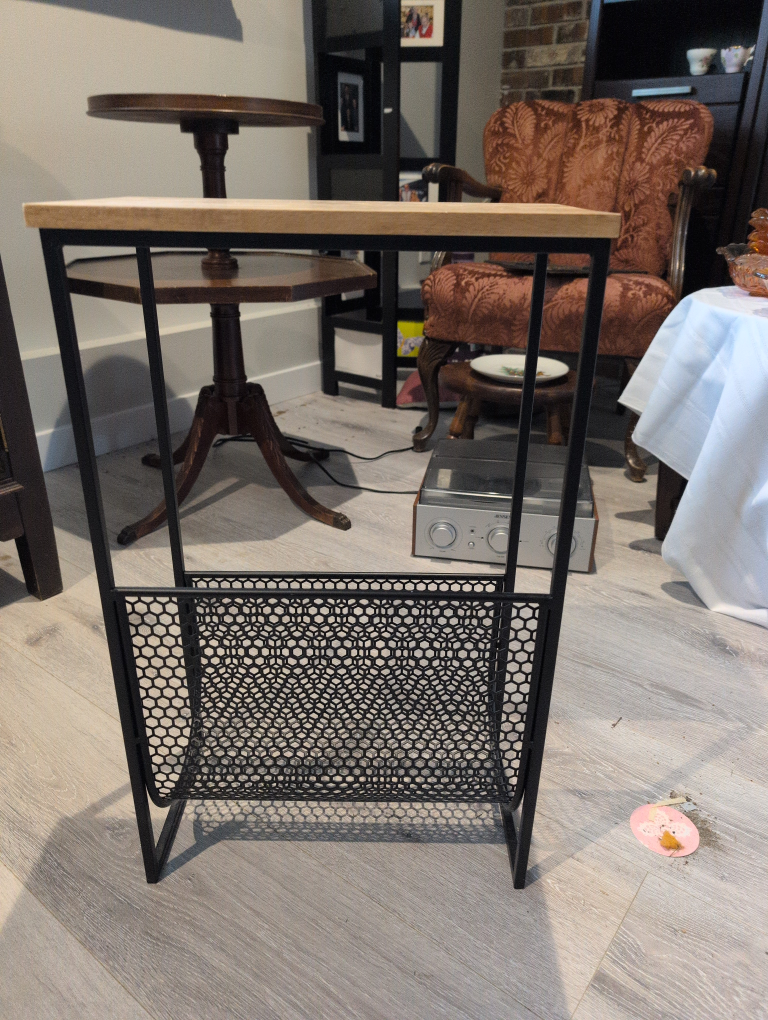 side table magazine holder