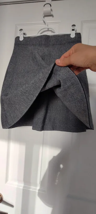 Grey Skirt for Autumn and Winter image indicator(3)