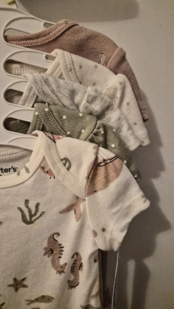 Carter's 5-Pack Baby Bodysuits, 3 Months - photo 2