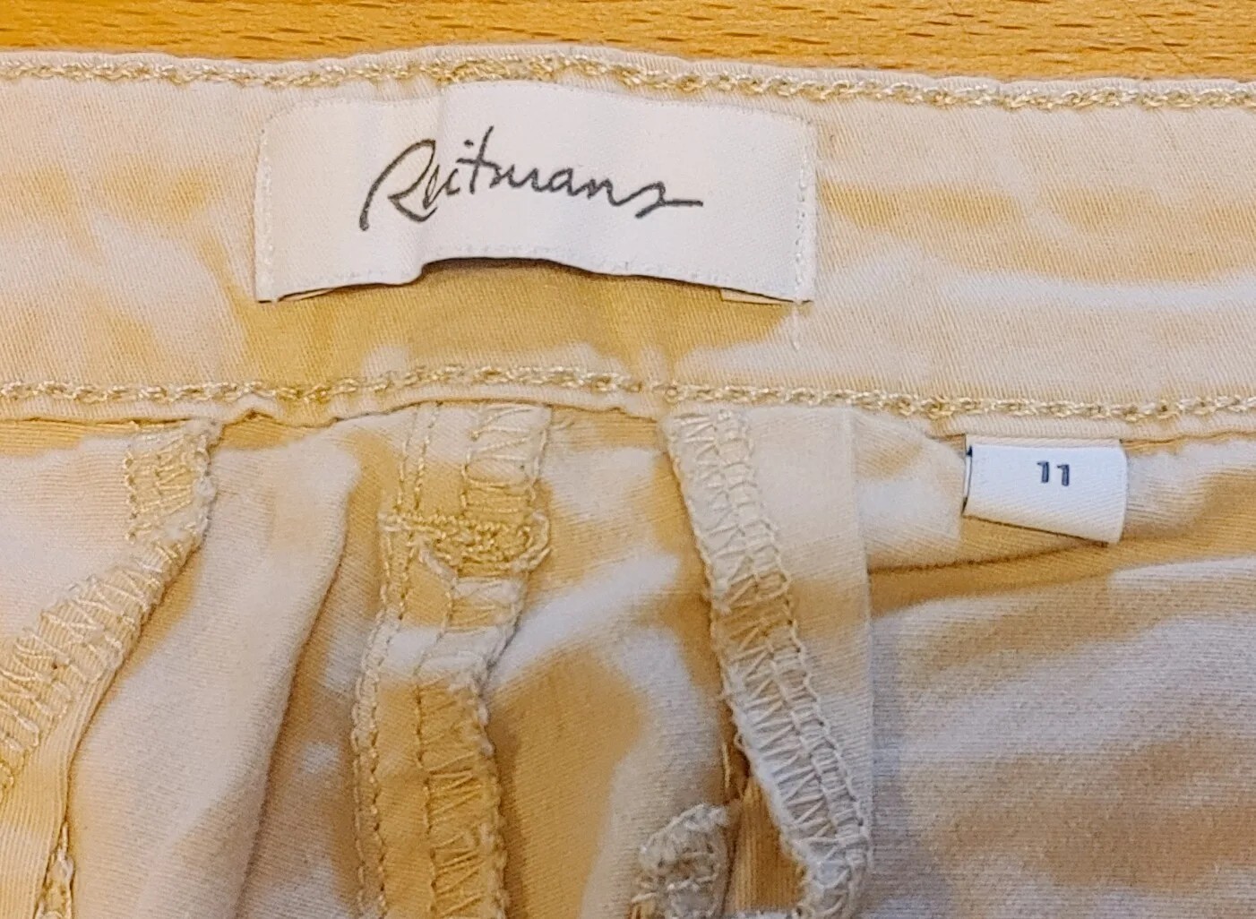 Reitmans Beige Pants - Size 11 image indicator(4)