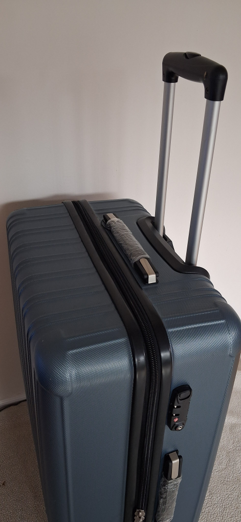 Hard Shell Carry-On Luggage - Blue - photo 5