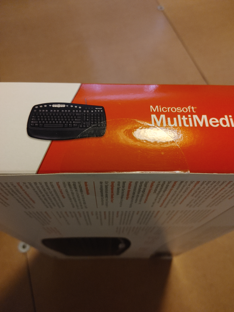 🧡BRAND NEW! MICROSOFT MULTIMEDIA KEYBOARD SEALED - photo 3