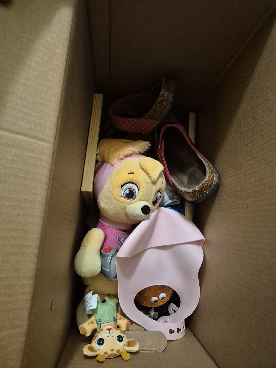 Box of various items