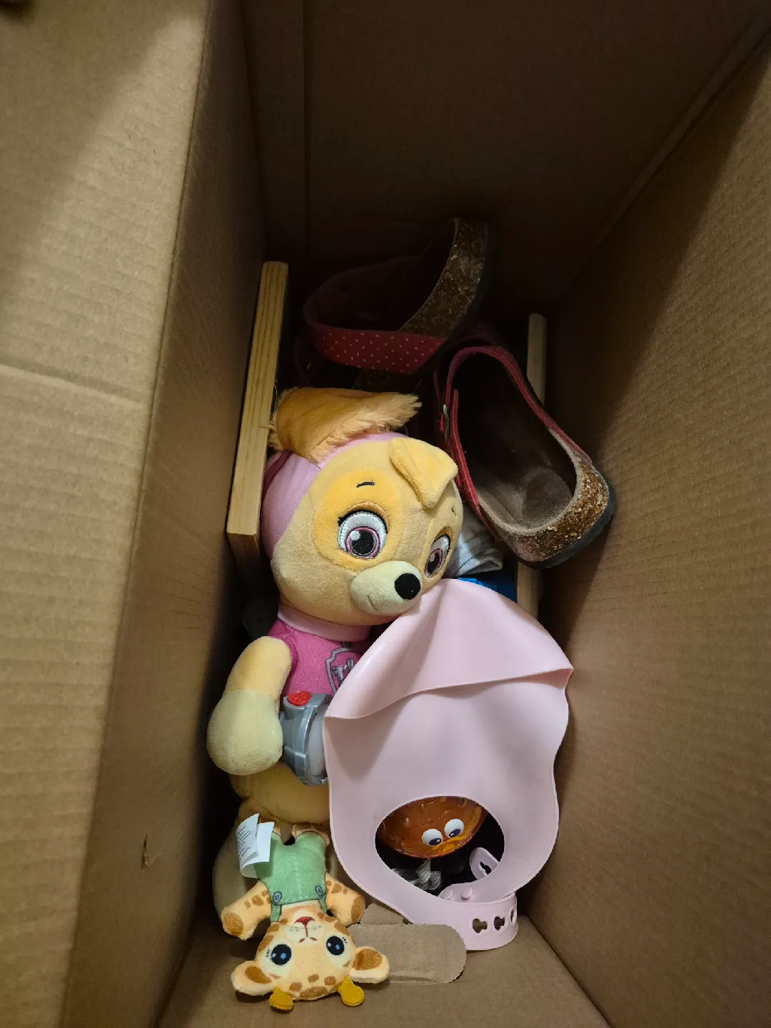 Box of various items