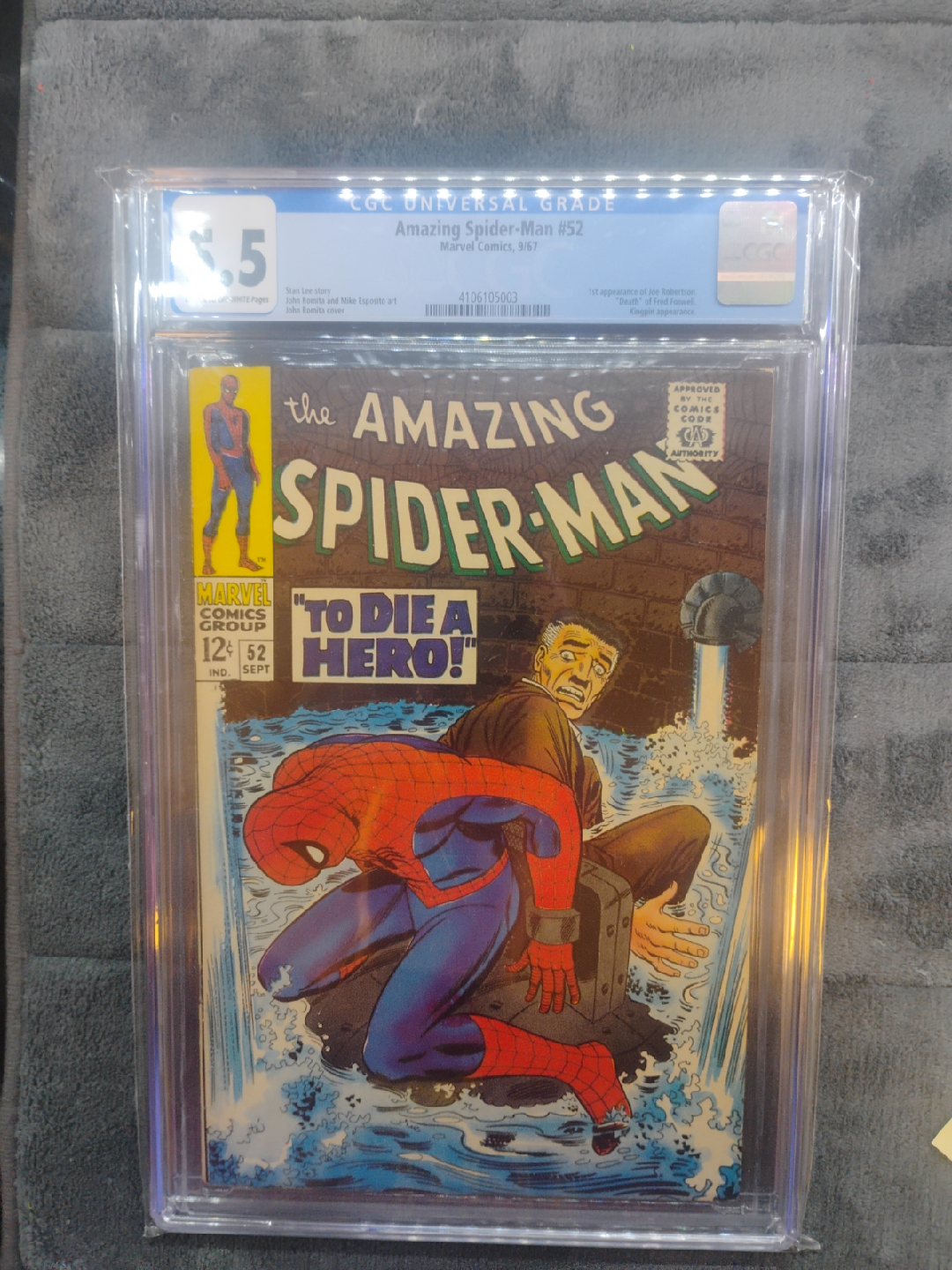 Amazing Spider-Man #52 CGC 5.5