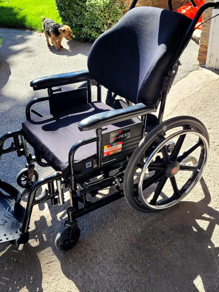 Low Rider Wheelchair - Black