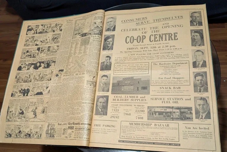 Vintage Saskatoon Star-Phoenix Newspaper image indicator(6)