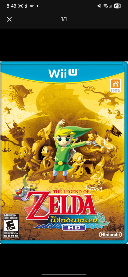 The Legend of Zelda: The Wind Waker HD - Wii U Game