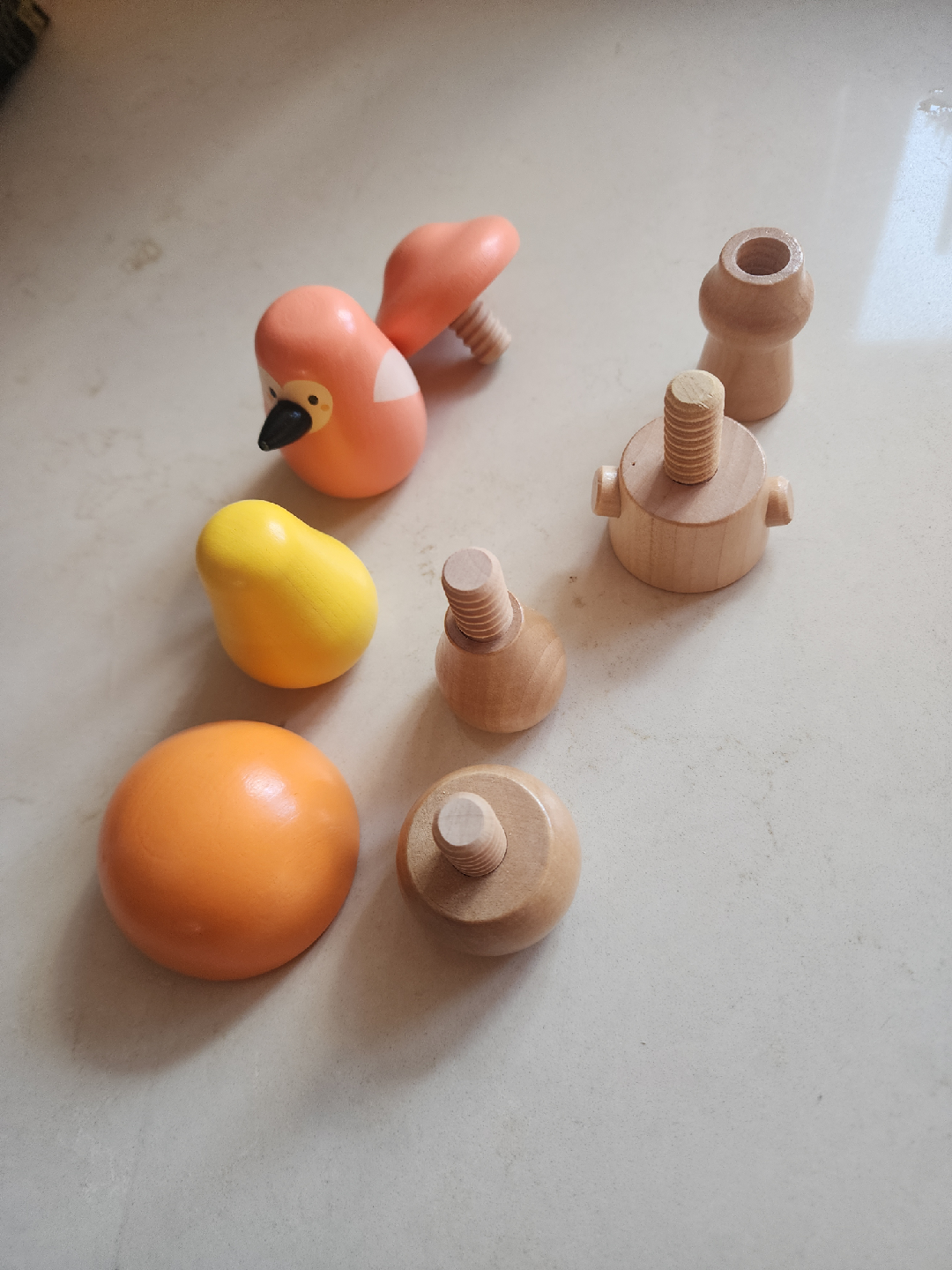 Wooden Bird & Fruit Toy Set - photo 3