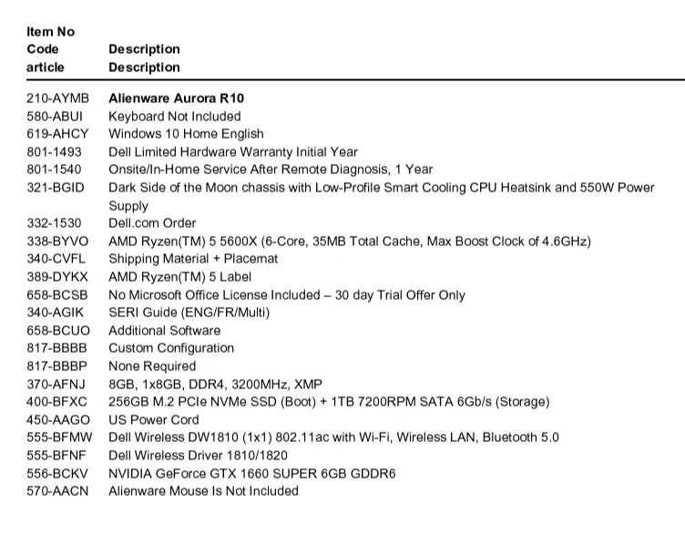 Alienware Aurora R10 Gaming PC - photo 4