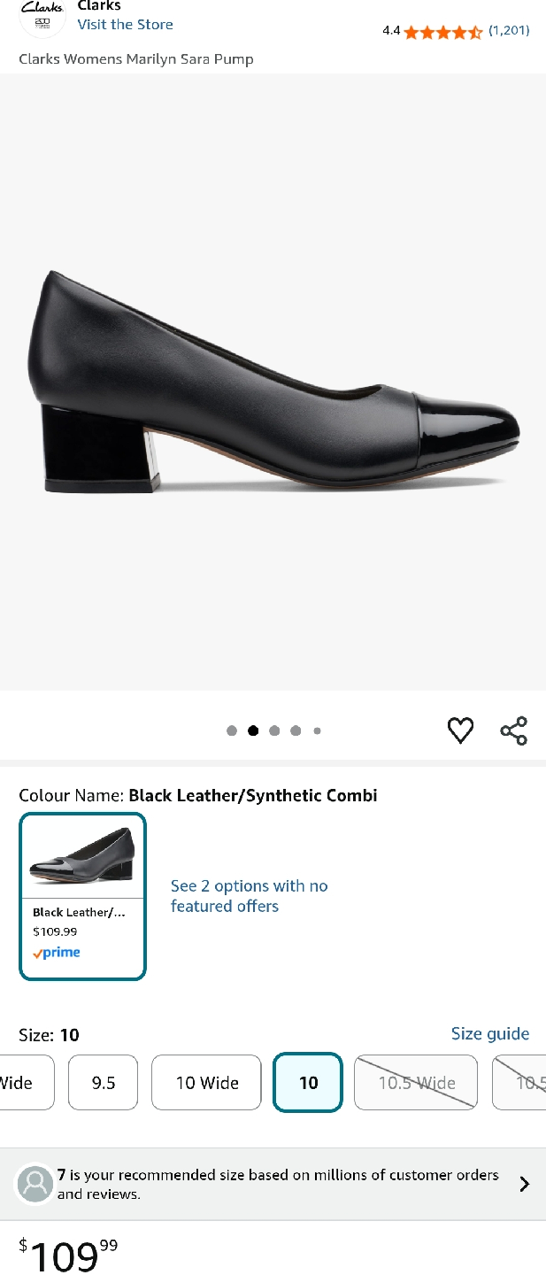 brand new black leather shoes Clarks size 6