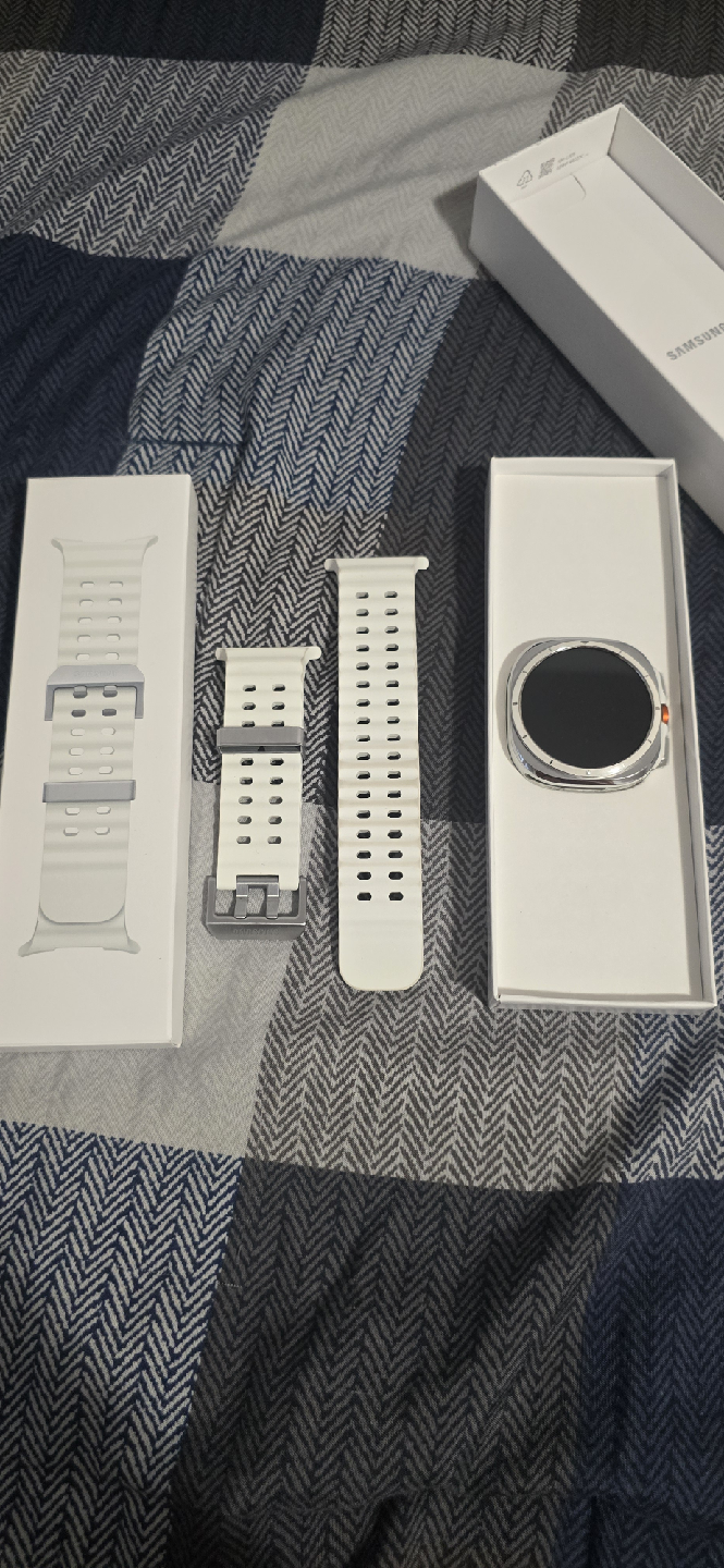 Samsung Galaxy Watch Ultra (White) with Box - photo 2